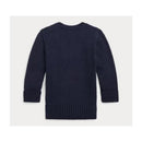 Ralph Lauren Baby - Boy Long-Sleeve Cotton Knit Back To School Bear Graphic Crewneck Sweater Image 2
