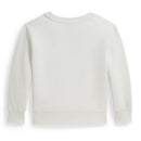 Long-sleeve fleece sweatshirt in Deckwash White, featuring a simple design without visible logos or graphics.