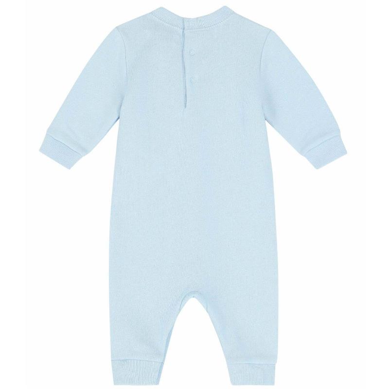 Ralph Lauren Baby - Long-Sleeve Magic Fleece Novelty Bear Graphic Coverall, Beryl Blue Image 2