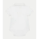 Ralph Lauren Baby - Short-Sleeve Basic Mesh Polo Bodysuit, White Image 2