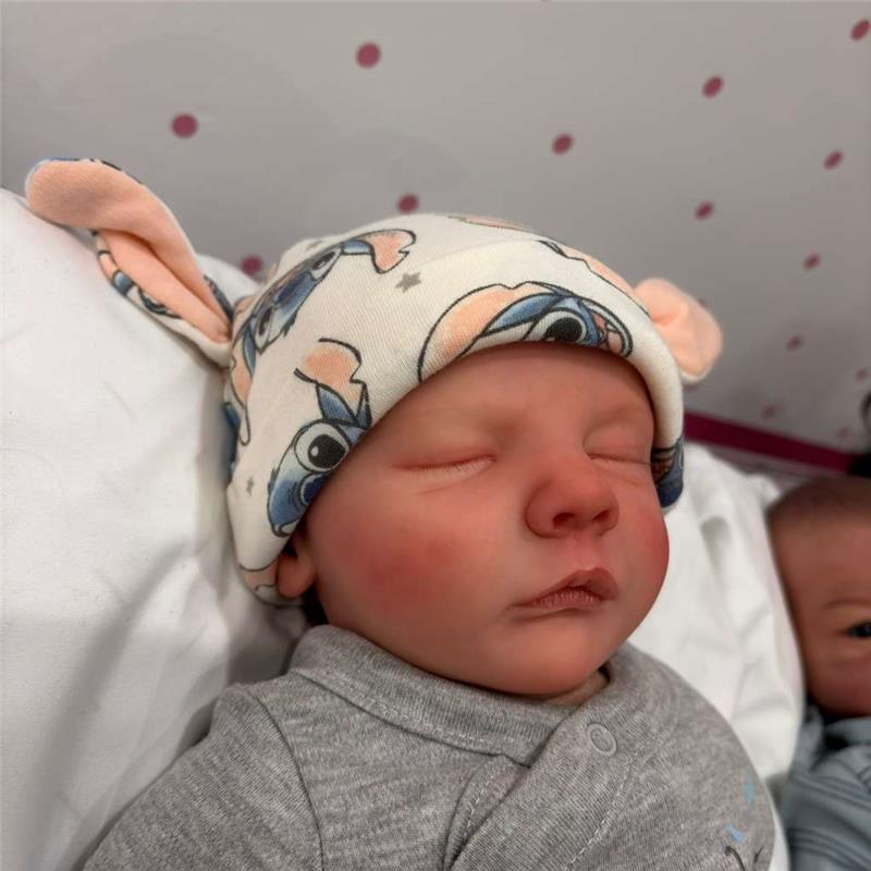 Reborn Baby Doll - White Vinyl, Reese Image 4