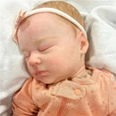 Reborn Baby Dolls - White Vinyl, Marnie Asleep Image 3