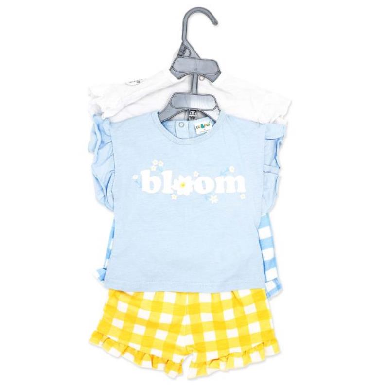 Rose Textiles - 4Pk Baby Girls Short Set Bloom Image 3