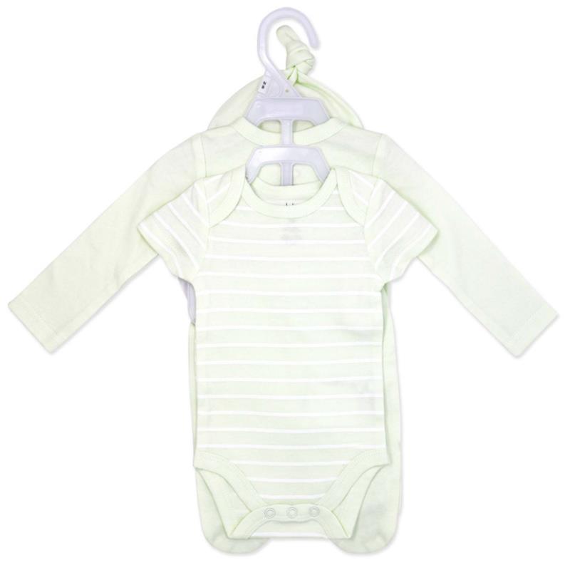 Rose Textiles - 4Pk Baby Neutral Take Me Home Set Green Dino Image 3