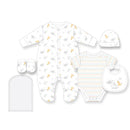 Rose Textiles - 5Pk Baby Neutral Mesh Bag Set, New Here Image 1
