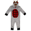 Rose Textiles - Baby Hooded Inf Fleece Pram, Moose Image 1