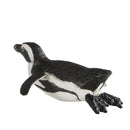 South African penguin figurine featuring detailed black and white markings, positioned in a swimming pose.