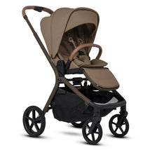 Silver Cross Breez Modular Stroller in Maple color, featuring a large canopy, comfortable seat, and spacious storage basket.