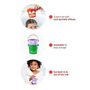 5-piece Skip Hop Baby Bath Zoo Stack & Pour Buckets Toy, featuring colorful animal designs, for fun bath time and easy storage.