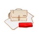 Skip Hop - Portable Baby Changing Pad, Pronto, Beige Swirl Dot  Image 2