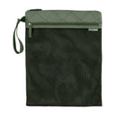 Waterproof Wet Dry Bag by Skip Hop in sage, features a zippered closure and a mesh design for easy visibility.