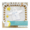 Spasilk - Terry Bathrobe Whale With Booties Blue Image 2