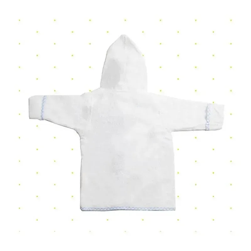 Spasilk - Terry Bathrobe Whale With Booties Blue Image 4