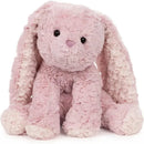 Soft pink bunny plush stuffed animal with long ears, round eyes, and a cute expression, part of the Cozys Collection by Spin Master.
