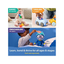 Spin Master Ms. Rachel Goodnight Frankie Bedtime Playset features plush toy interaction for preschoolers, promoting learning and bonding.