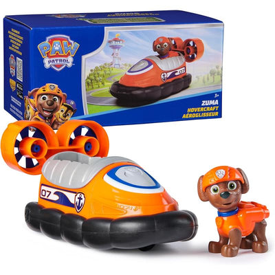 Spin Master - Paw Patrol Toy Car with Collectible Action Figure, Sustainably Minded, Zuma Image 1