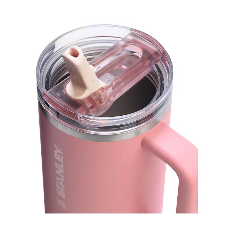 Stanley - Quencher 40 Oz ProTour Flip Straw Summer Edit Insulated Tumbler, Pink Mesa Image 3