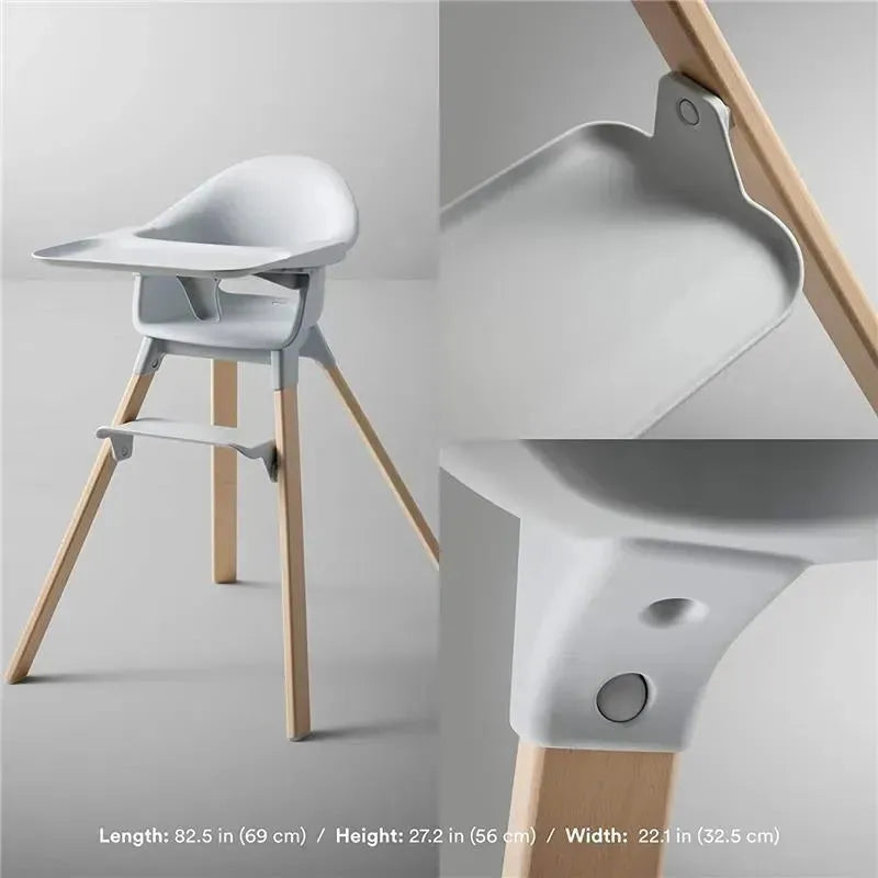 Stokke - Clikk High Chair for Babies and Toddler, Cloud Grey Image 5
