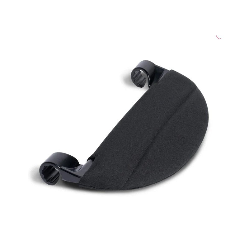 Black leg rest accessory for the Stokke Yoyo³ stroller, designed for comfort and support.