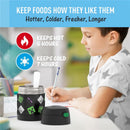 Thermos FUNtainer Stainless Steel Food Jar 10 oz featuring Minecraft design, keeps food hot for 5 hours and cold for 7 hours.