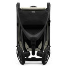 Thule Spring 2 Single Child Stroller in soft beige and black, showcasing a modern design and spacious seating.