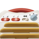 Tiny Love Tiny Rockers Guitar featuring colorful buttons for music and sound control, designed for infant entertainment.