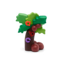 Colorful tree figurine with letters a, b, and c attached to the trunk, part of the Tonies audio toy collection.