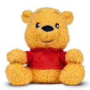 Cuddle Winnie the Pooh plush toy with a smiling face, wearing a red hoodie, designed for interactive audio play.