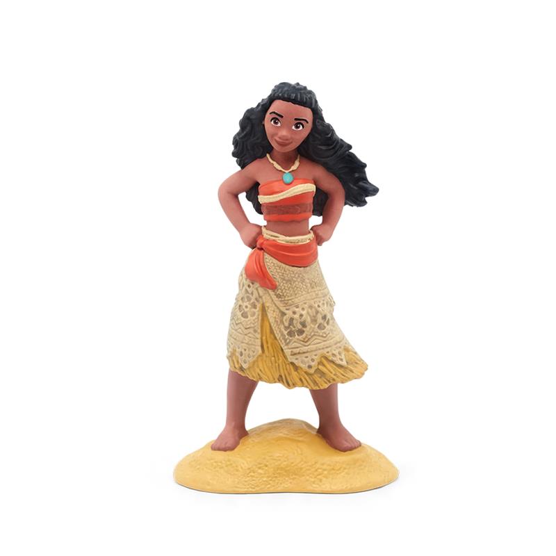 Tonies Moana audio toy figurine, featuring Moana in her iconic attire with a confident pose on a sandy base.