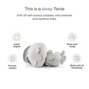 Sleepy Rabbit Tonie figurine for bedtime stories, featuring a gray, sleeping rabbit design.