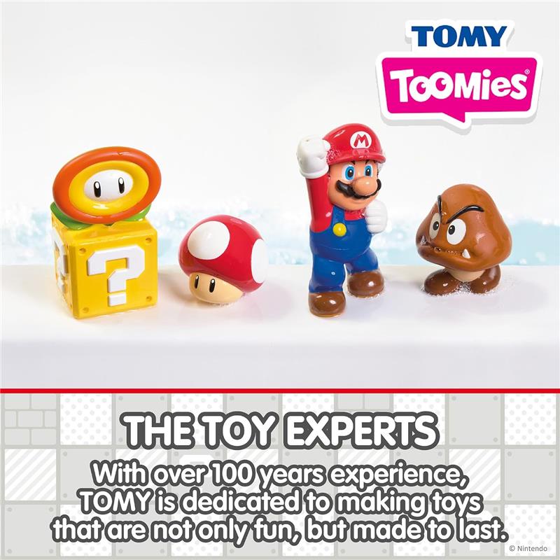 Toomies 4Pk My Mario Bath Squirters