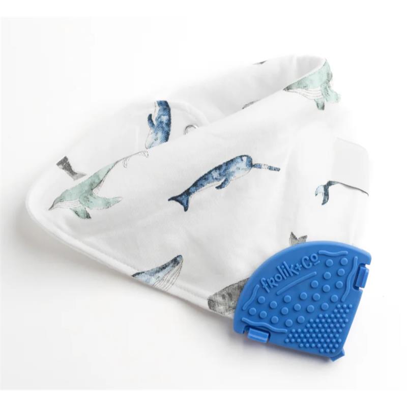 Toothi - Teether Clip, Denim Blue Image 4