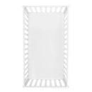 Trend Lab - Deluxe Flannel Fitted Crib Sheet, White Image 2