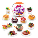 Mini Brands Master Chef Series 1 by United Pacific Designs featuring various miniature food items and a collectible ball.
