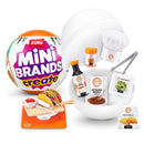 United Pacific Designs Mini Brands Master Chef Series 2 includes a ball, toy chef hat, cooking ingredients, and mini taco set.