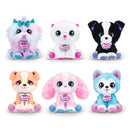 Six colorful plush puppies from the Pets Alive Puppy Rescue Series 3, each with distinct features and large eyes.