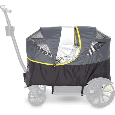 All-weather cover for Veer All-Terrain Cruiser and Cruiser City 2 Seater, featuring a clear top and breathable mesh sides.