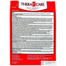 TheraCare Heat Therapy by Veridian Healthcare, detailing usage instructions, warnings, and safety information for heat wraps.