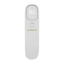 Non-contact infrared thermometer displaying a temperature reading of 98.6°F, with Veridian branding.