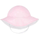 Wee Ones - Baby Girls' and Boys' Reversible Summer Ready Sun Hats, Pink Image 1