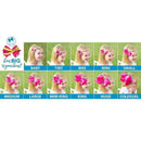 Wee Ones - Girls' Classic French Satin Hair Bow on a WeeStay Clip, Medium, White Image 5