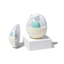 Willow Go Container Kit Accessory, 5Oz, features a clear outer shell with a teal lid, containing a creamy substance.