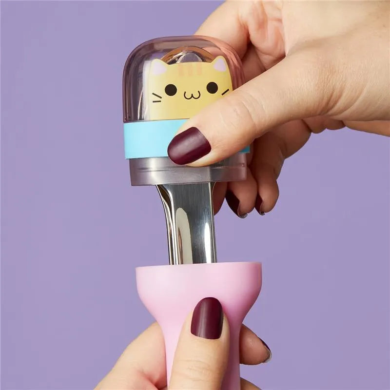 ZOKU - Kids Pocket Utensil Set, Kitty Image 4