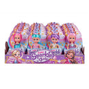 Colorful ZURU Cupcake Unicorn Princess dolls with pastel hair, each adorned with unicorn horns and wings, displayed in a box.