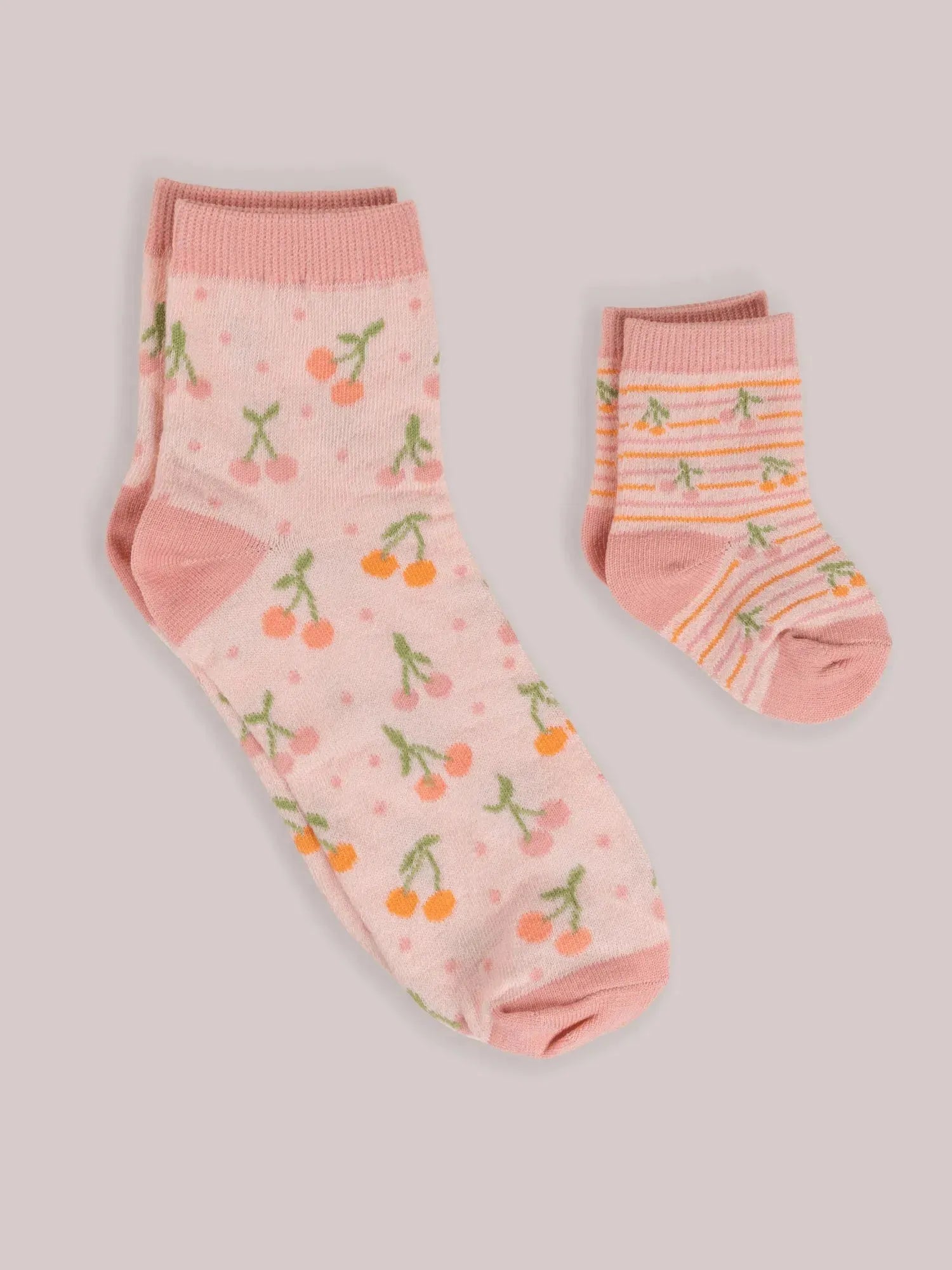 Mama & Me Socks, Cherry Cute by Doodle By Meg Image 3