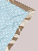 Reversible Baby Blanket, Howdy Partner Blue Image 3