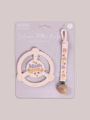 Silicone Teether Ring, Mushy Love Image 1