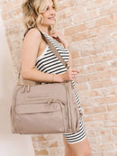 Satchel, Taupe Image 5